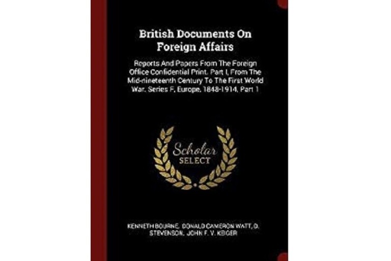 英国外事文件封面